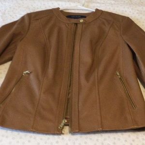 Like new Cole Haan jacket. 100% lam skin